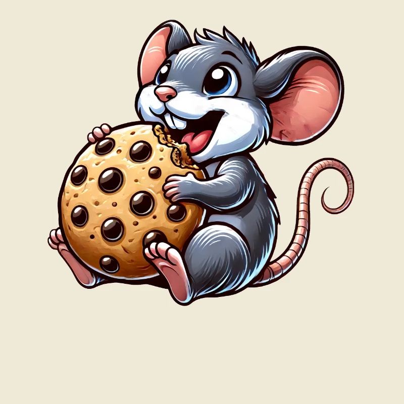 Cute Mouse Cookie Dessert Lover Cookie