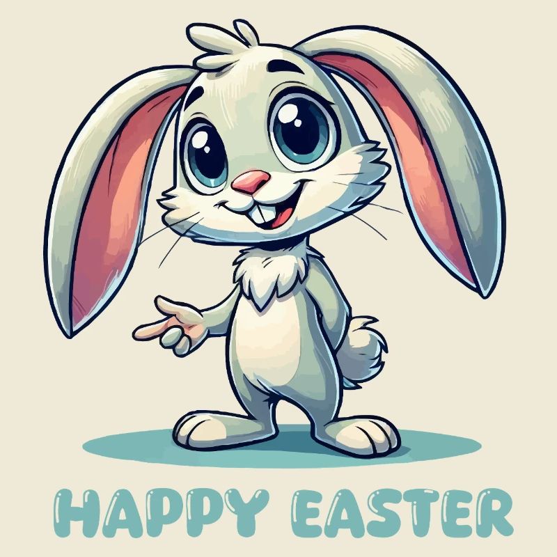 Bunny Comic Easter Bunny