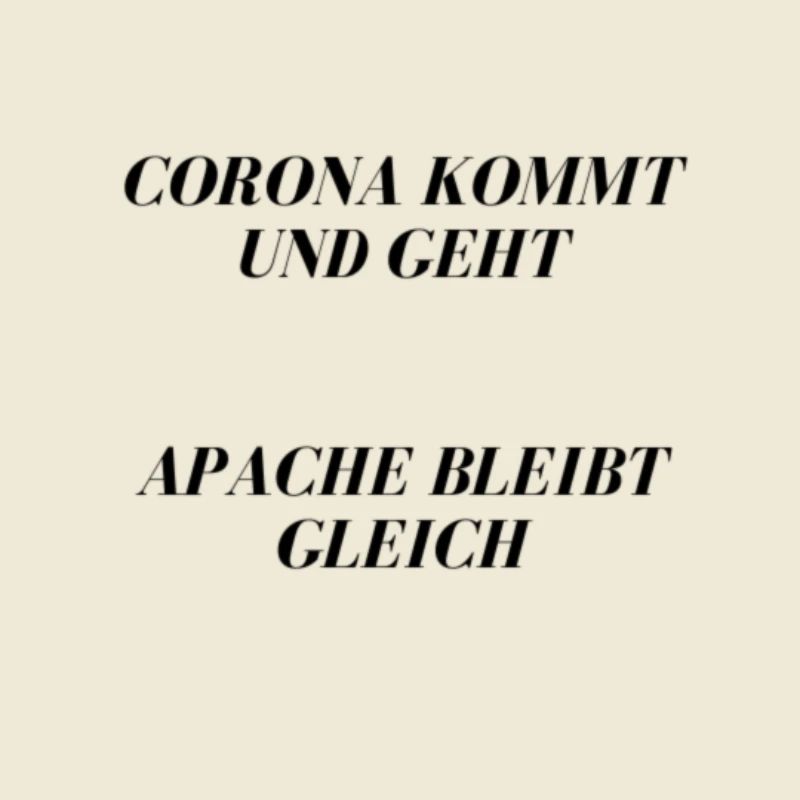 Apache bleibt gleich