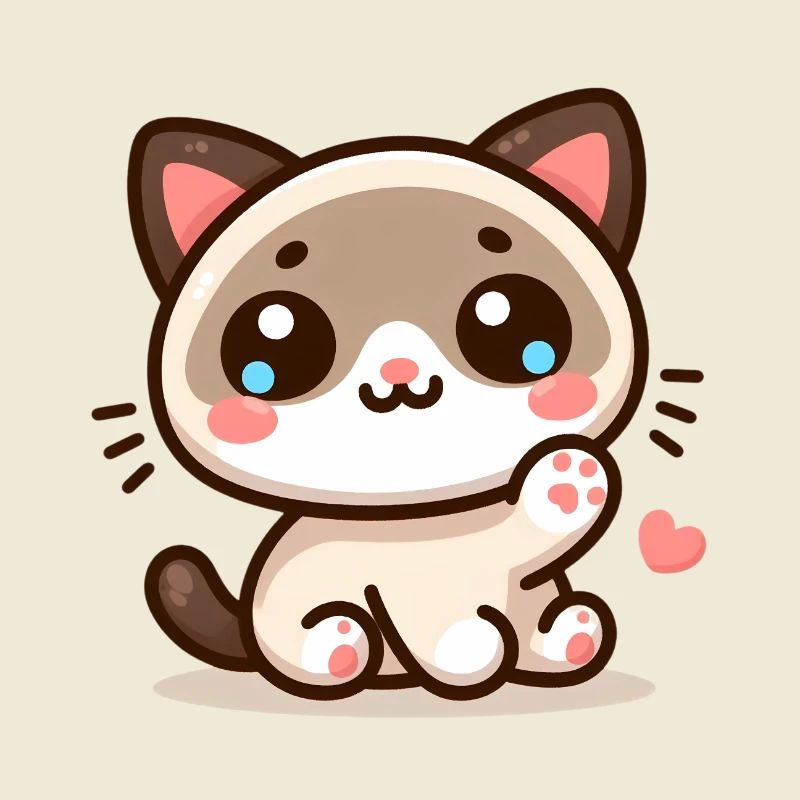 Kawaii Siamese 3