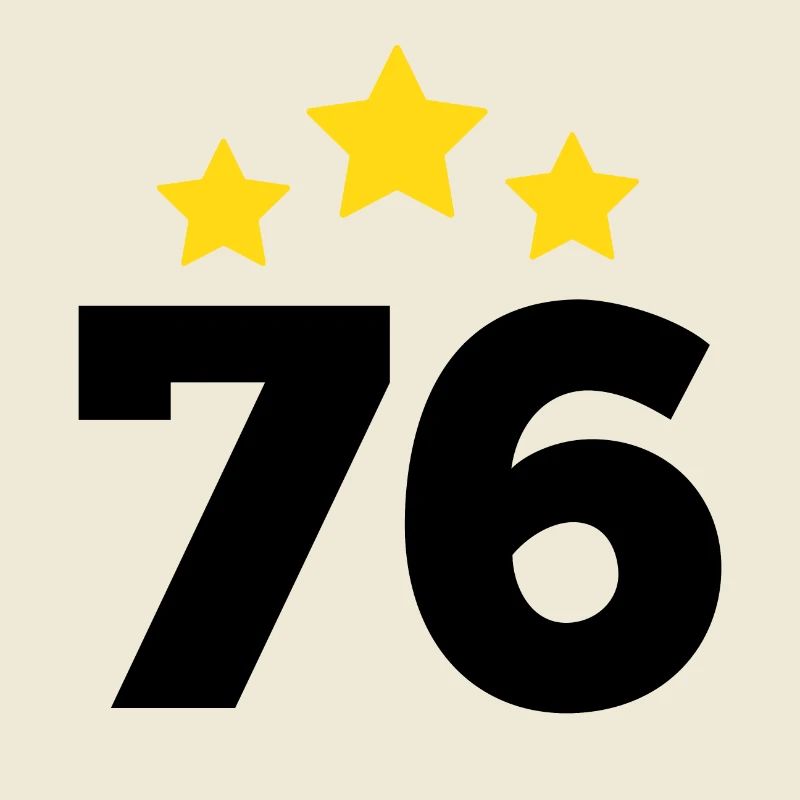 76 Years Star - 76th Anniversary Gift
