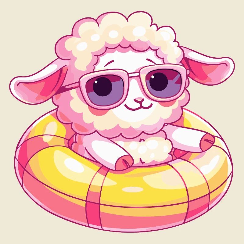 Sheep Comic Cool
