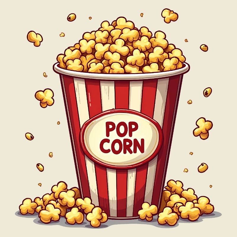 Fasching Popcorn - Kinder