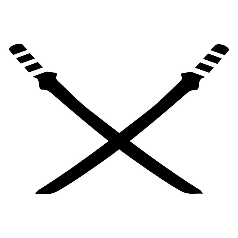 Katanas croisés