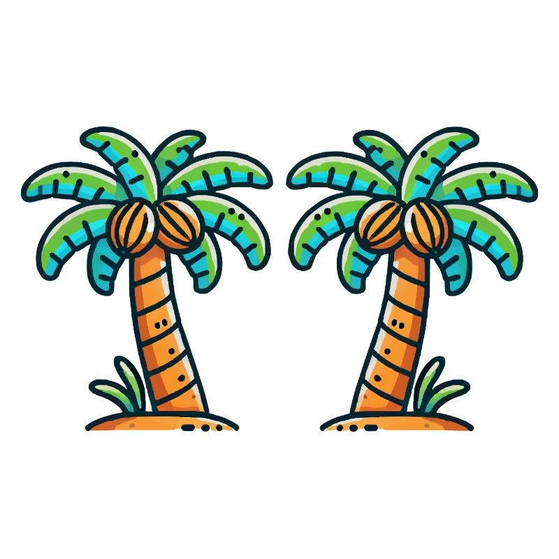 Palm trees