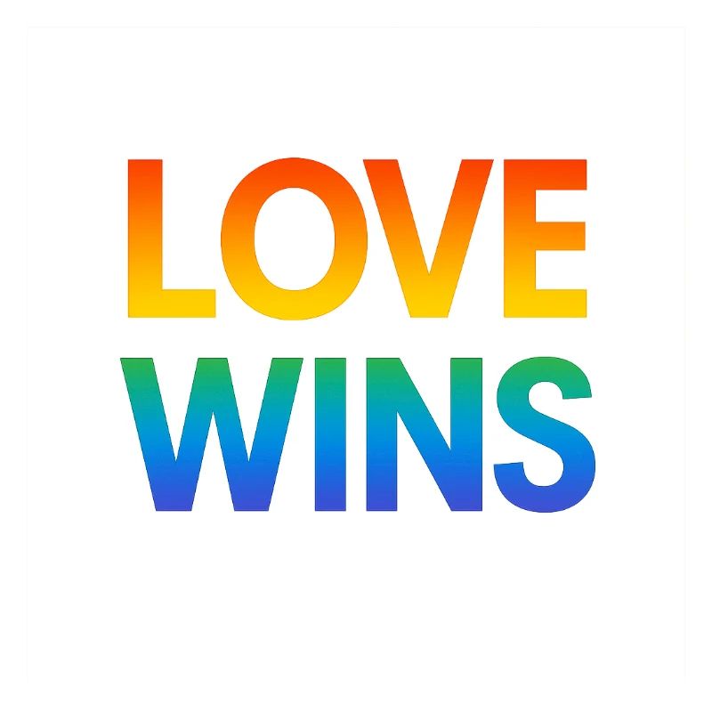 Pride Rainbow Love Equality Diversity Queer