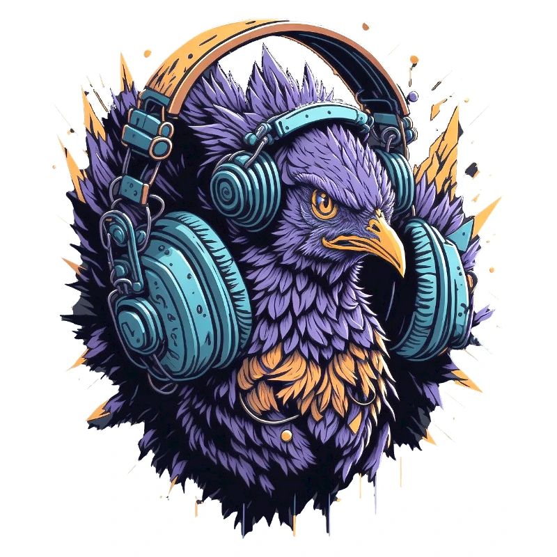 DJ mit Kopfhörer