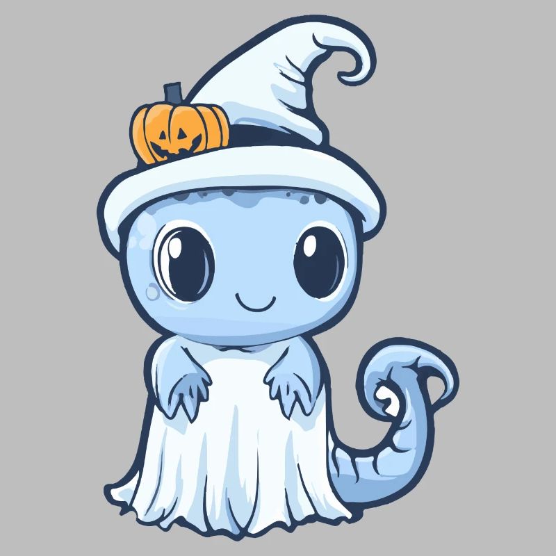 Echse Halloween Comic Geist