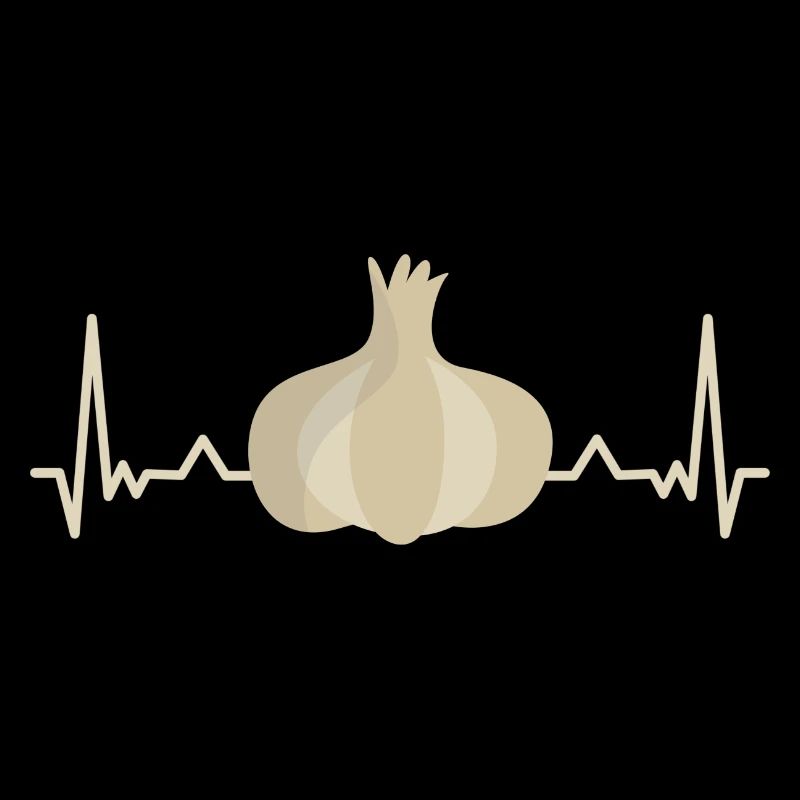 Knoblauch Liebe Herzschlag Valentinstag Spruch