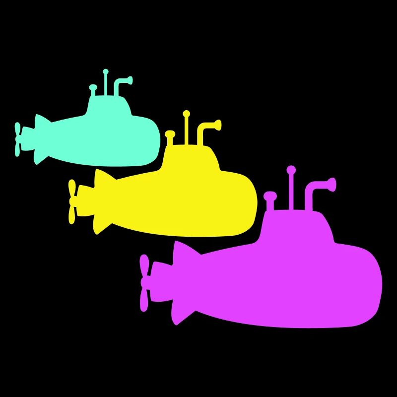 3 Submarines Fleet Three Squadrons Group Team Crew