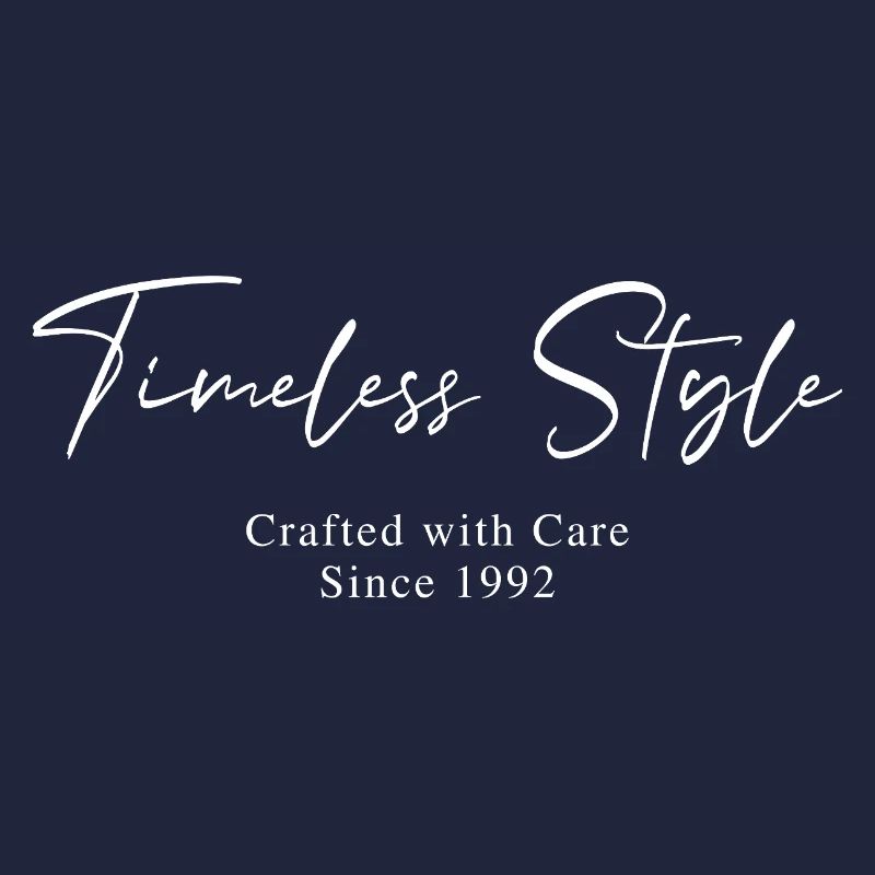 Timeless style since 1992 Script Typography
