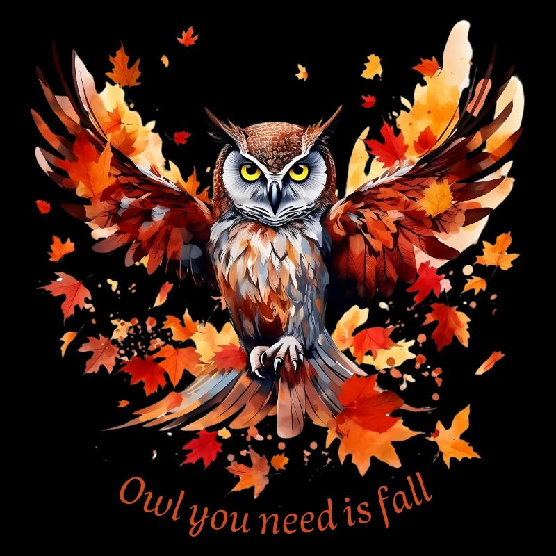 Herbst Eule