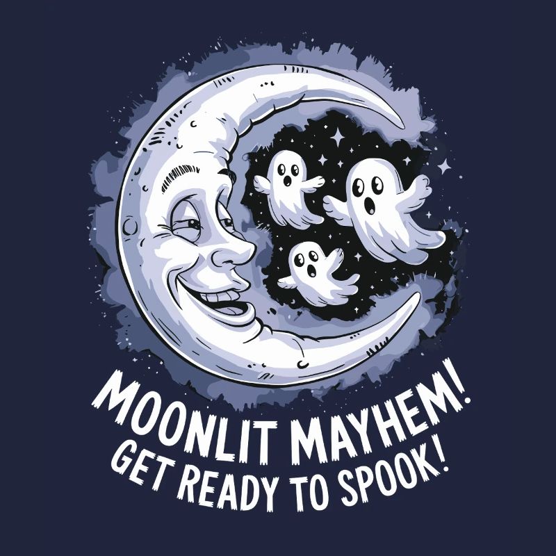 Moonlight Chaos Ghosts Ready for Haunting