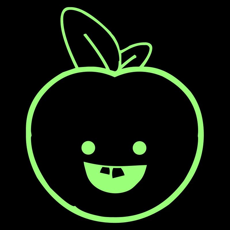 Lime Apfel Lächeln