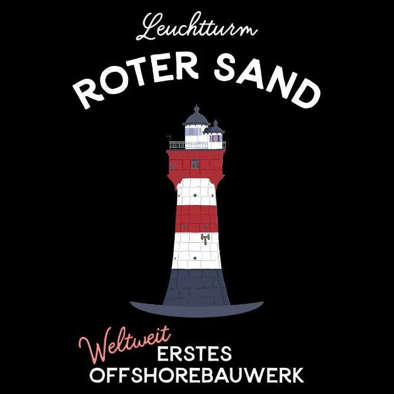 Leuchtturm Roter Sand, Nordsee, Offshore