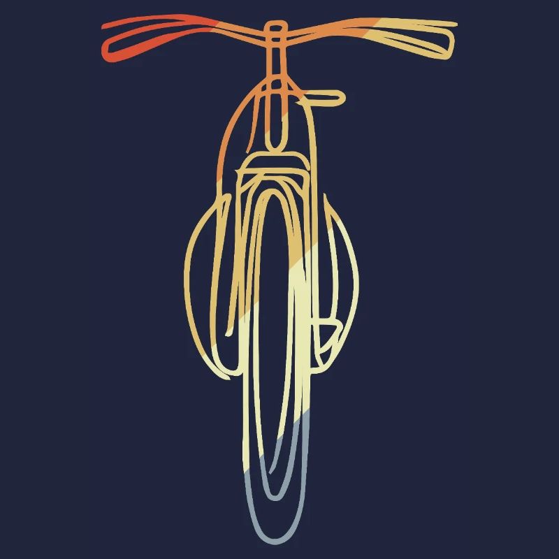 Bicycle front illustration