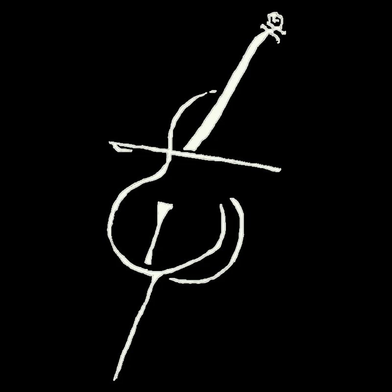 Violoncelle blanc pur