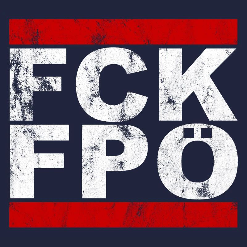 FCK FPÖ - Zeichen setzen gegen Rechts (vintage)