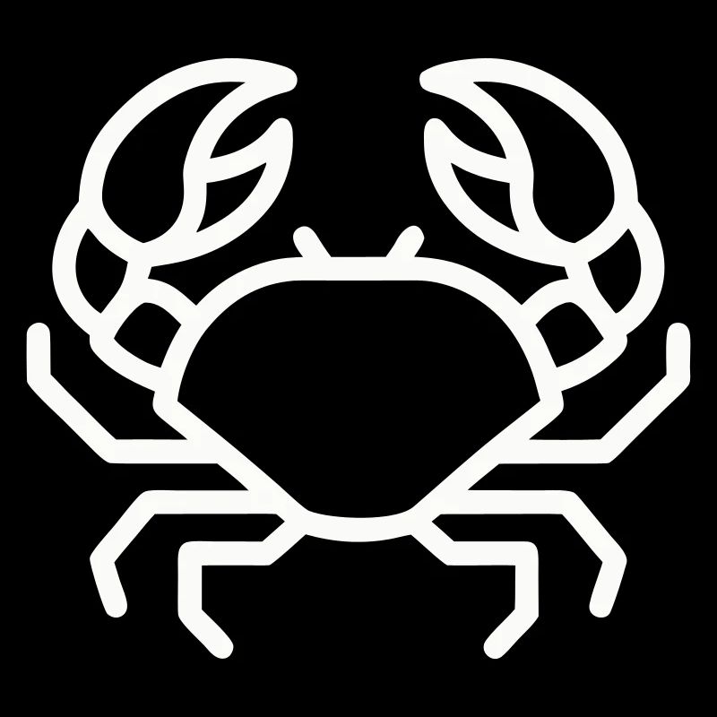 Minimalistisk krabbe online