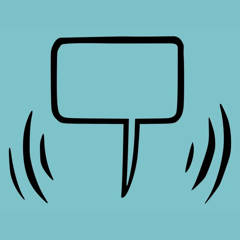 Speech bubble empty