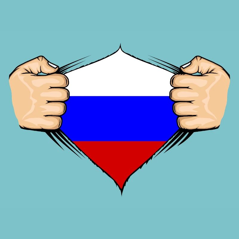 Conception du drapeau de la Russie