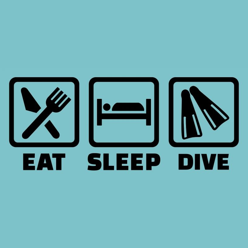 Eat sleep dive