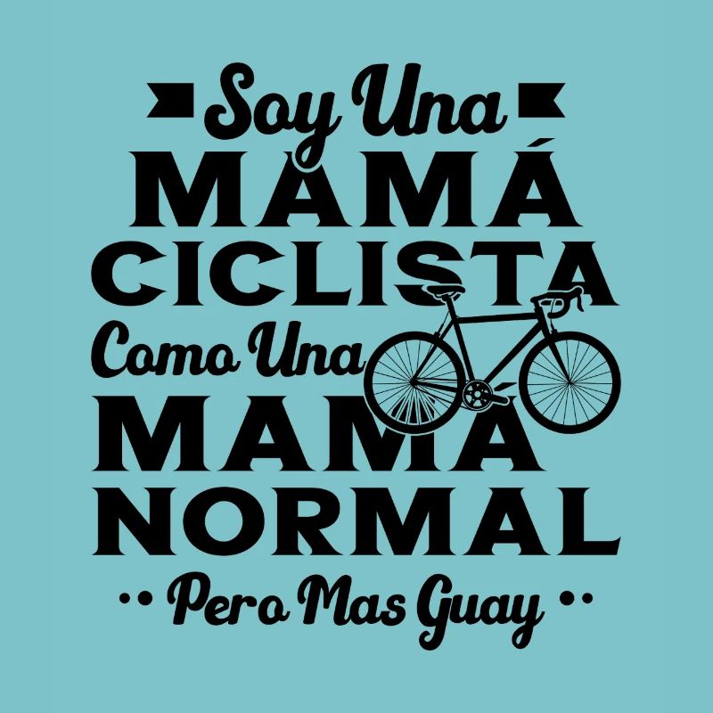Ich bin eine Fahrrad-Mama wie eine normale Mutter
