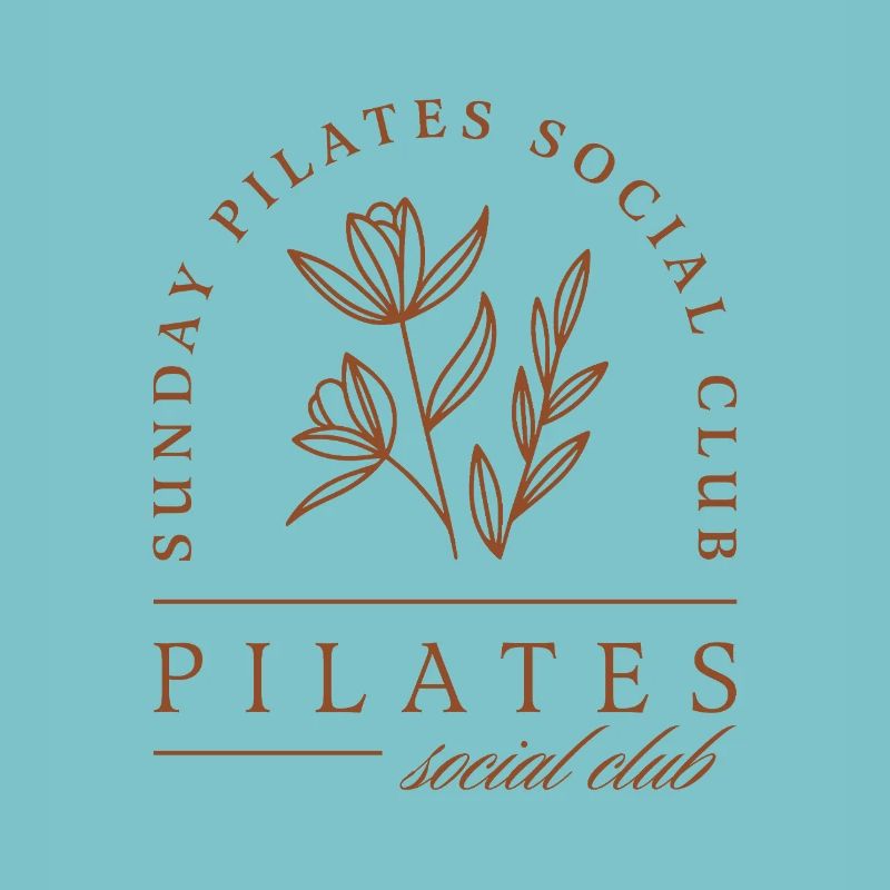 Pilates Club Studio Class Mädchen Boho-Ästhetik