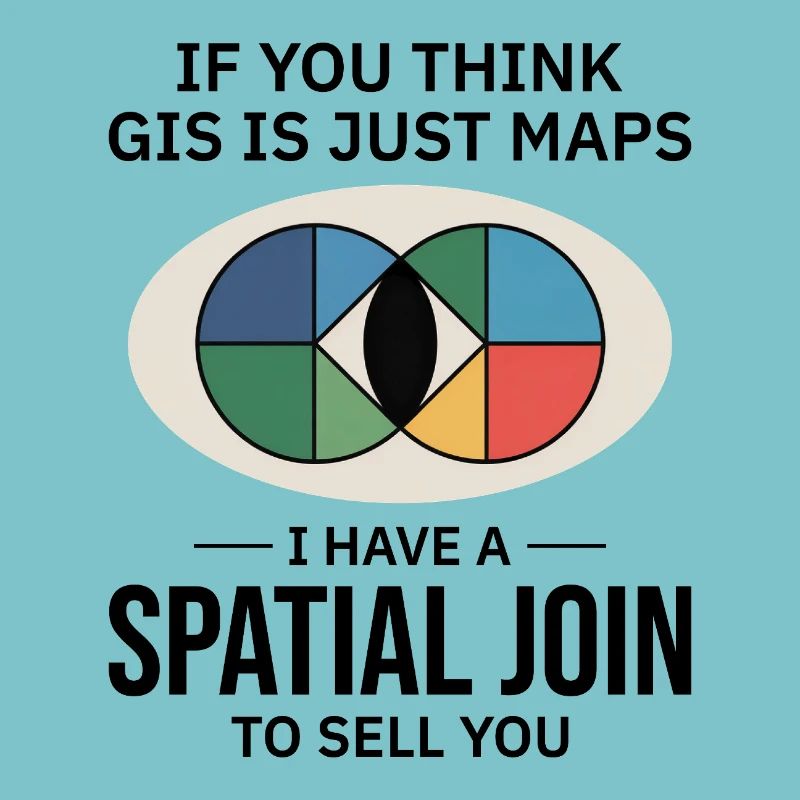 GIS Spatial Join Map Data Analysis