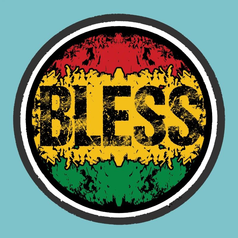 Rastafarian Blumen Muster