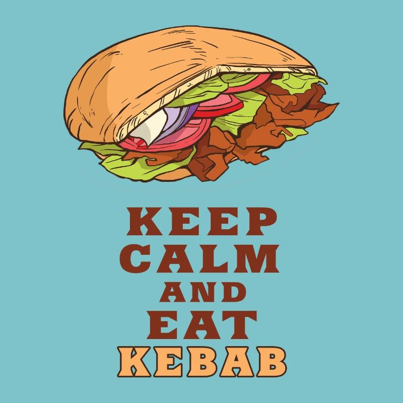 Keep Calm und esse Kebab / Geschenkidee