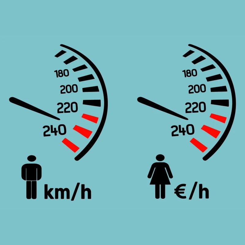 compteur de vitesse km/h et compteur de dépense 