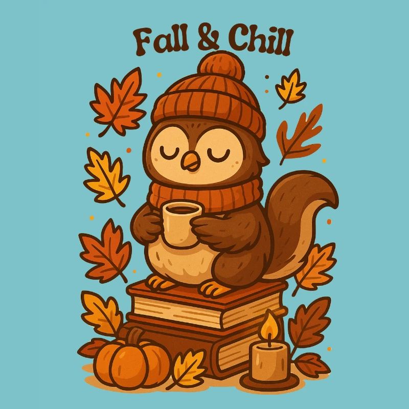 Fall & Chill Eulen Cozy Herbst fall autumn