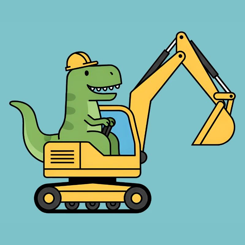 Dino Bagger Dinosaurier