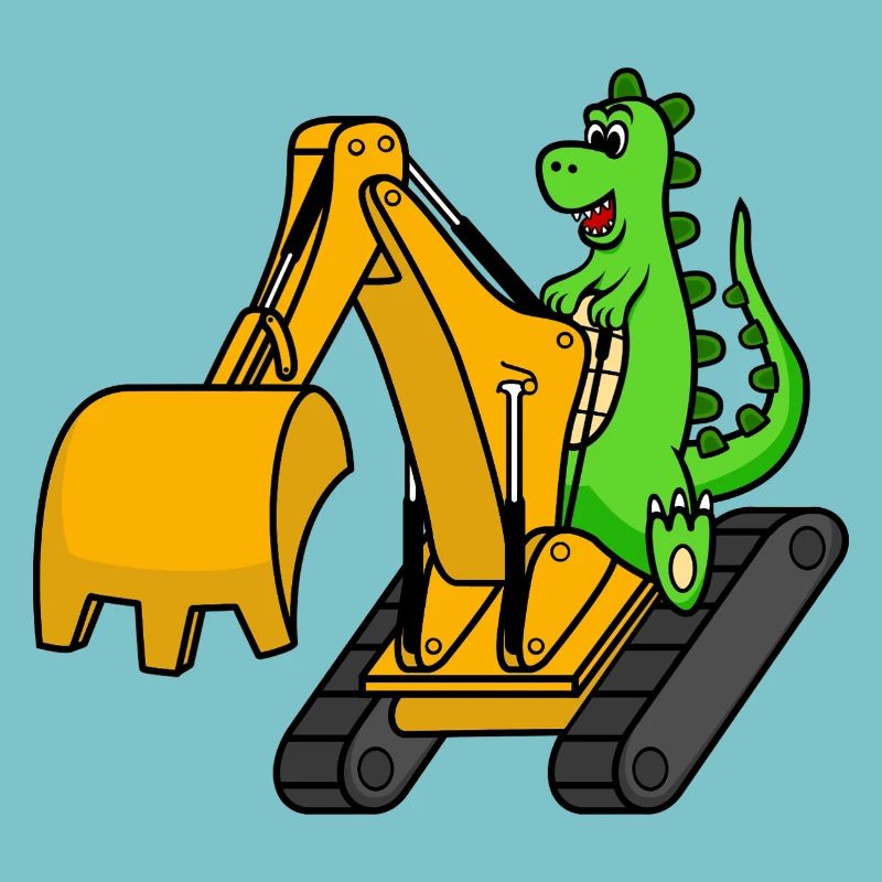 Dino Bagger Dinosaurier