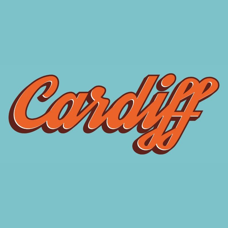 Cardiff Script Orange