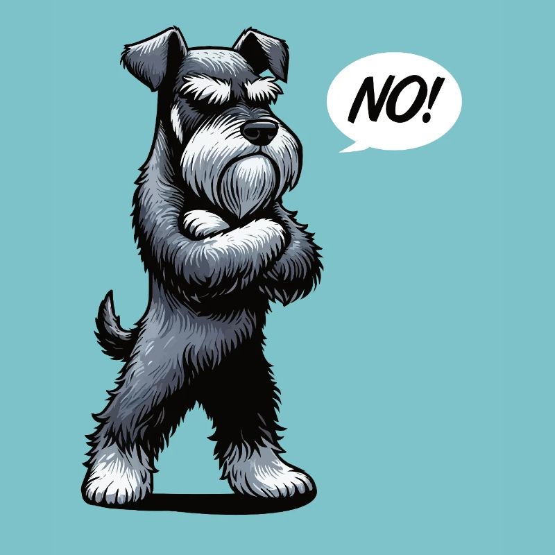Pas de Schnauzer Schnauzer géant Propriétaire de Schnauzer