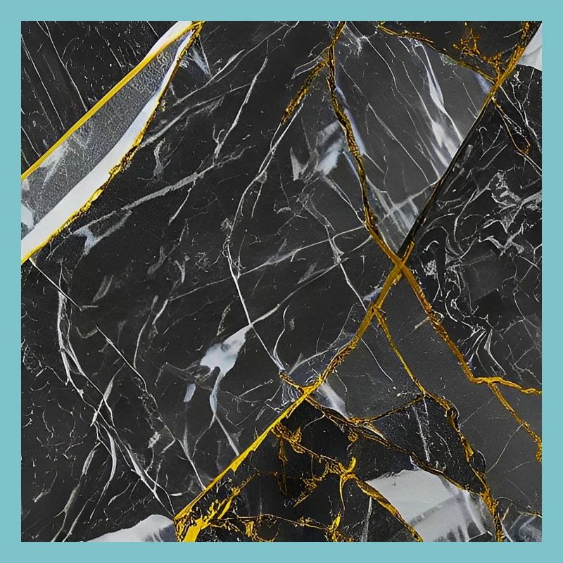 Marble Black Gold Texture