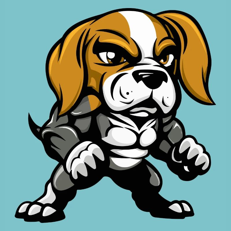 Beagle Hund Comic