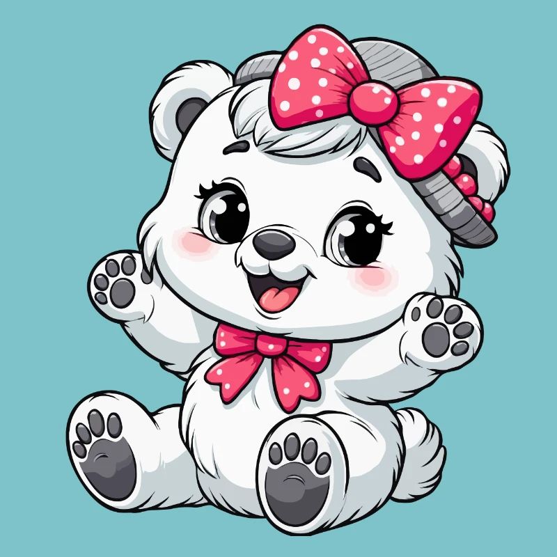 Kleinkind Eisbär Mädchen