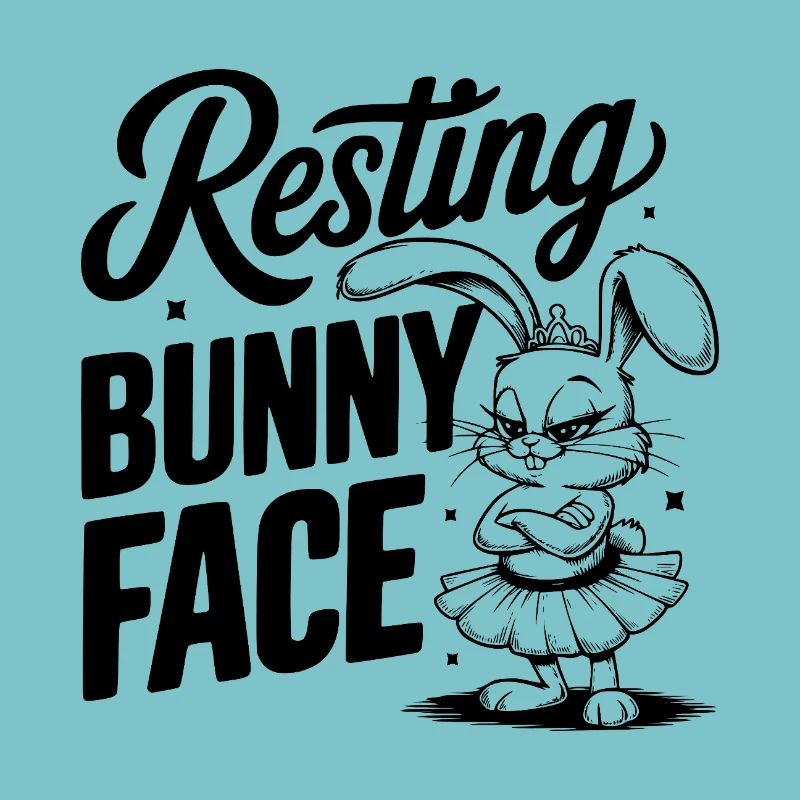 Resting Bunny Face