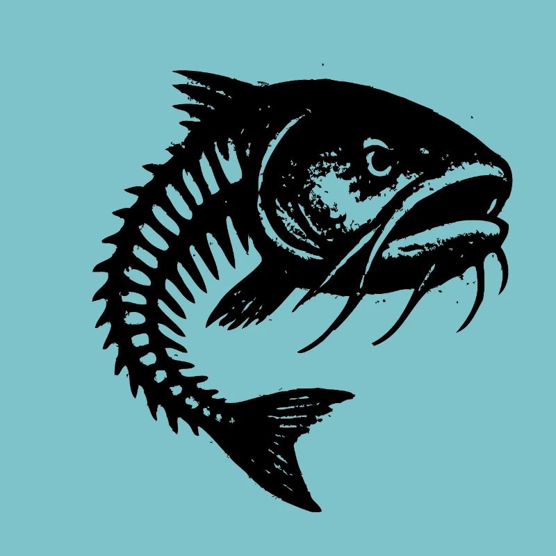 Fischgrate mit schlechter Laune