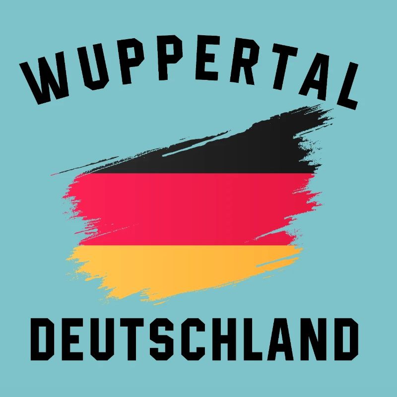 Germany Flag - Creative Brushstroke