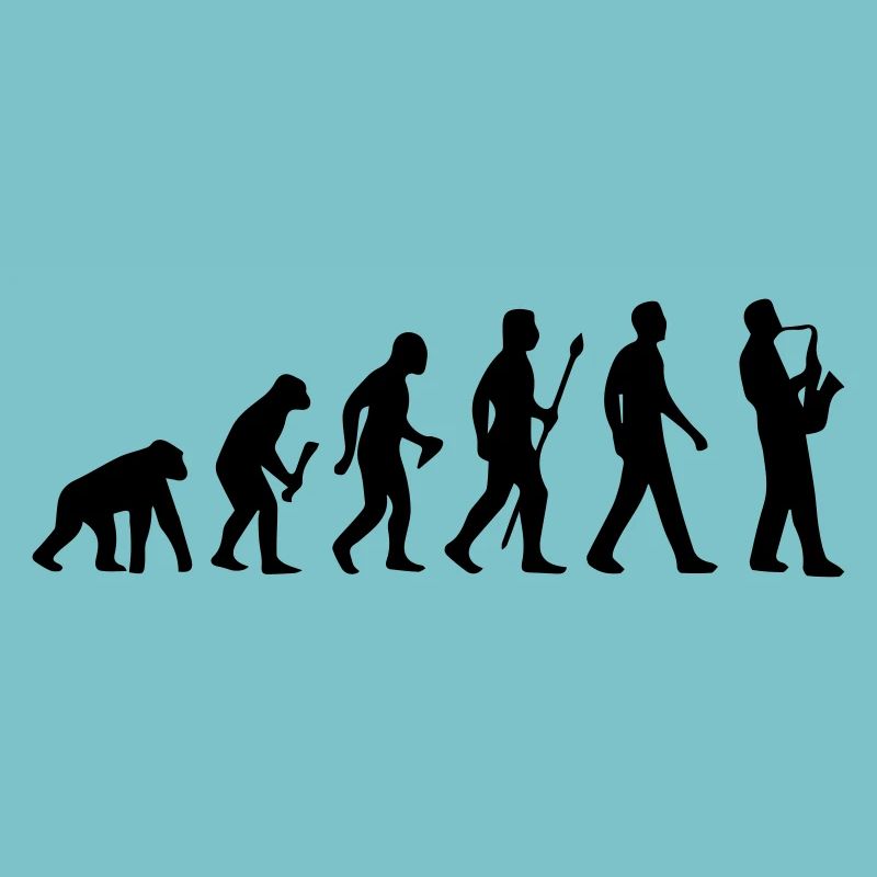 JAZZ EVOLUTIONSTHEORIE SHIRT!