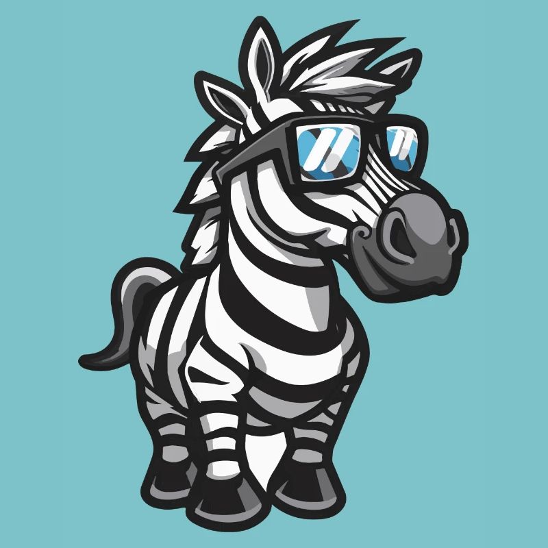 Zebra Comic Cool
