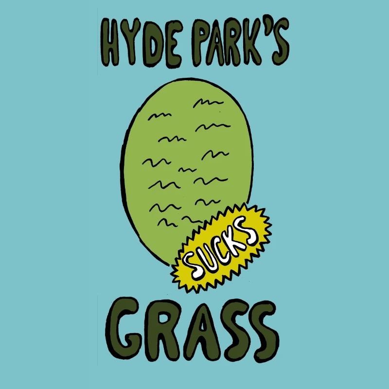 Hyde Park's Grass SUCK