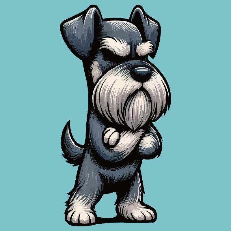 Schnauzer Schnauzer géant Propriétaire du Schnauzer
