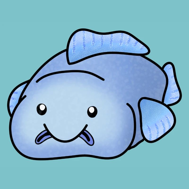 Blue blobfish