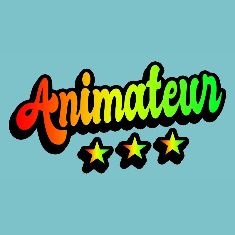 Animateur Regenbogen Design