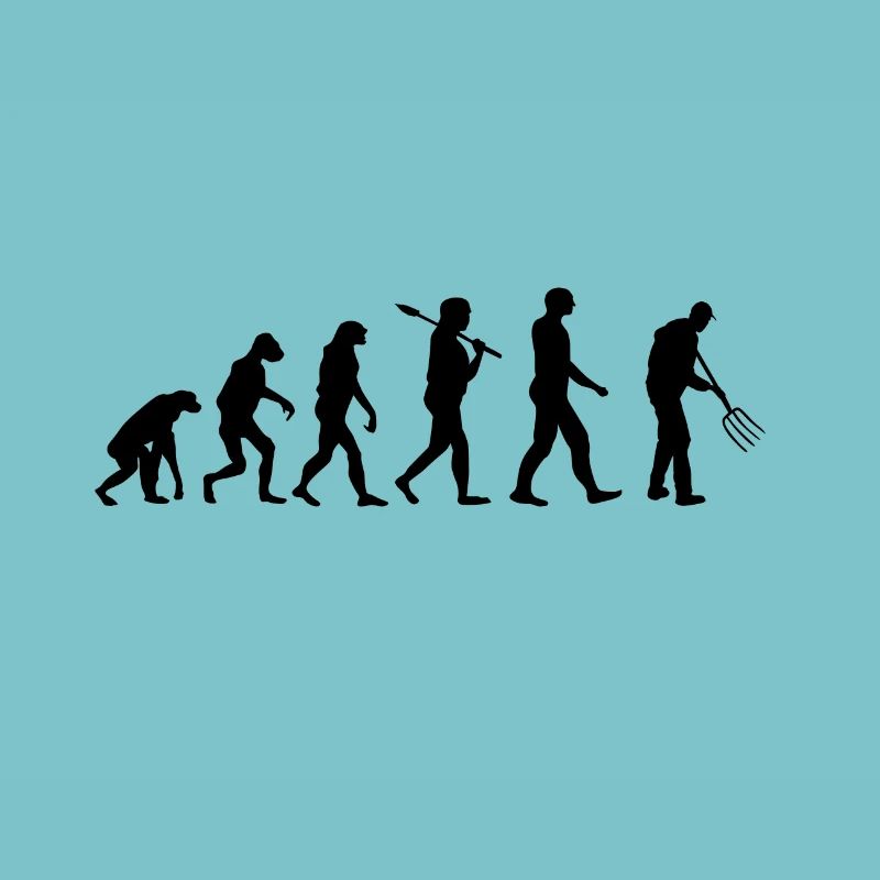 Landwirt Mistgabel Evolution